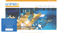 Desktop Screenshot of onimex.de